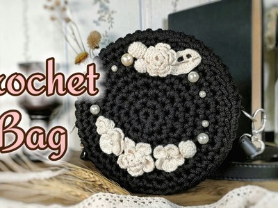 Crochet Round Bag part 1.2 | Tas Rajut | How to Crochet a Perfect Circle