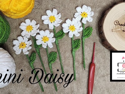 DAISY FLOWER mini  Daisy | #crochetDaisy #daisy | @annpedigancdc