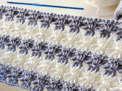 Easy Crochet Pattern for Blanket | Cardigan | Throw | Scarf | Double Crochet Stitch