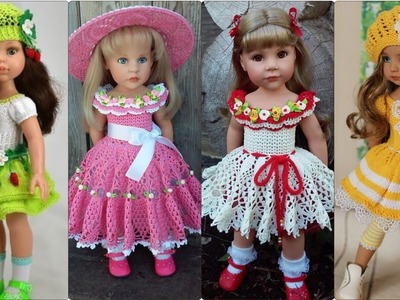 Gorgeous and Stylish baby girls crochet frocks designs pattern.Crochet baby sweater designs 2023
