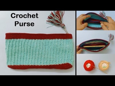 How to Crochet Purse : Quick and Easy for Beginners