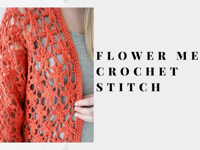 How to crochet the Flower Mesh Stitch