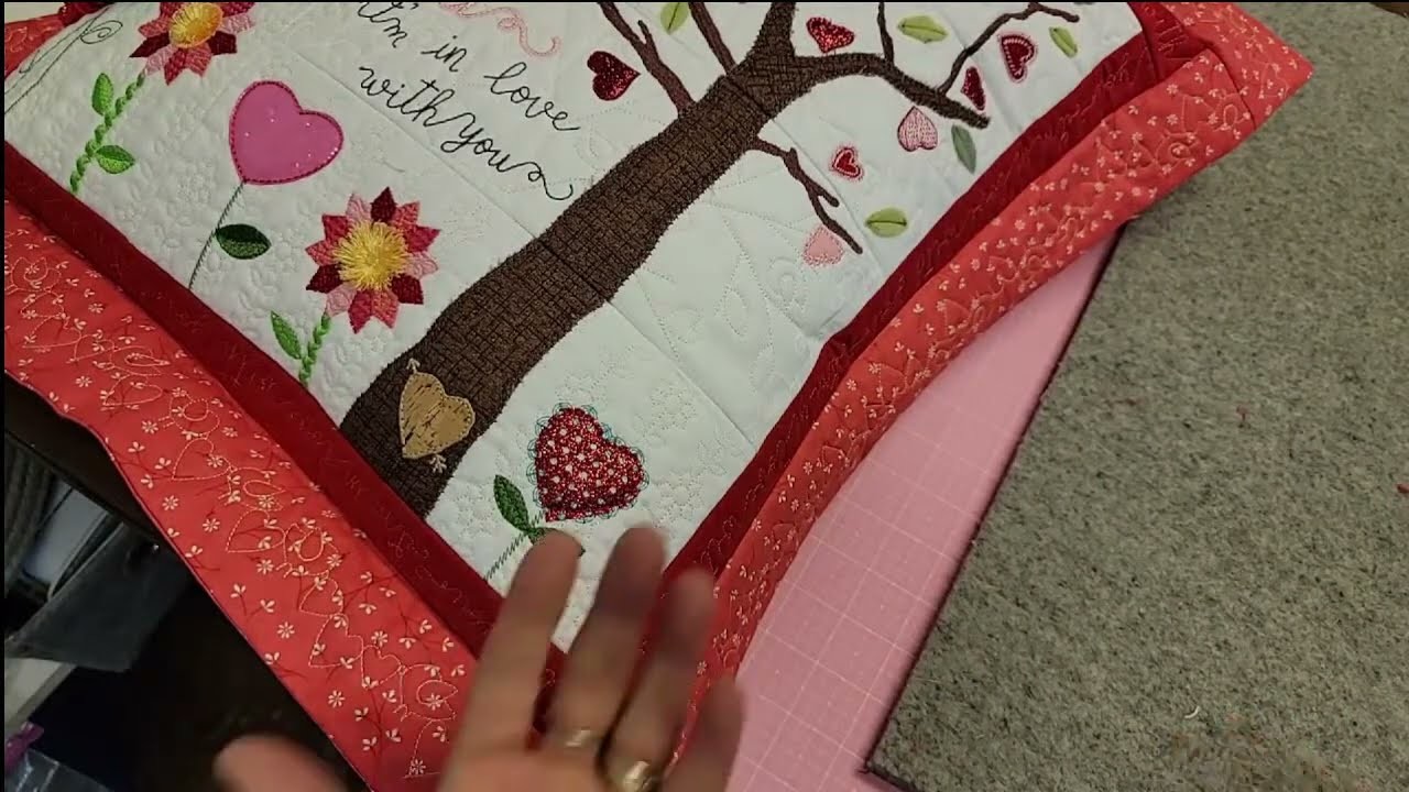 Kimberbell's Let Me Call You Tweetheart Pillow Sew Along