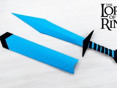 Making a Paper Sting Dagger from The Hobbit & The Lord of the Rings - DIY Crafts Tutorial