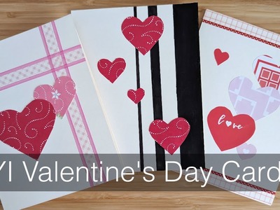 Quick and Simple DIY Valentine's Day Cards