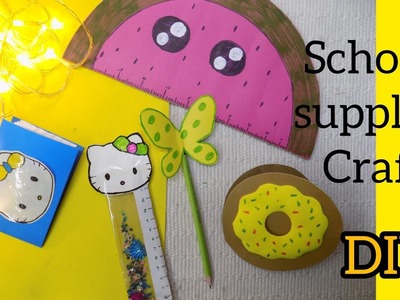 School Supplies Craft | Back to school | Craft Ideas | School Supplies