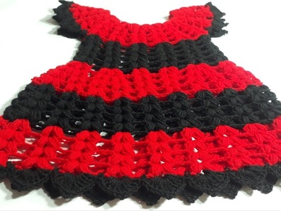 Simple easy crochet princess baby dress pattern #babyfrock #crochetfrock #easyprincessdress