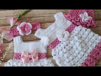 Very attractive hand design crochet pattern baby dress #crochet #babydress #youtubeshorts #sweater