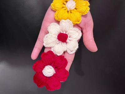 WONDERFUL CROCHET FLOWER | Simple and fun crochet design for everyone