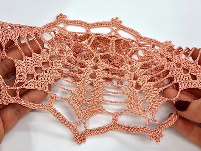 15-Super easy. very nice. crochet knitting pattern????crochet doily. TIĞİŞİ & EASY crochet Part 2