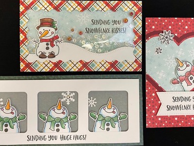 A Frosty Hello Card Class￼