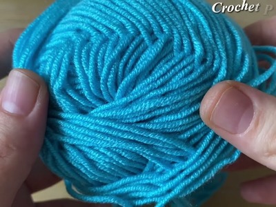 Amazing! Easy Crochet pattern. CROCHET STITCH! Just 2 rows of crochet patterns for beginners