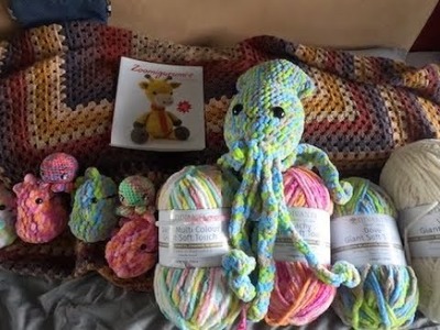 Amigurumi Update and Yarn Haul - 11.02.2023 - Crochet Vlog