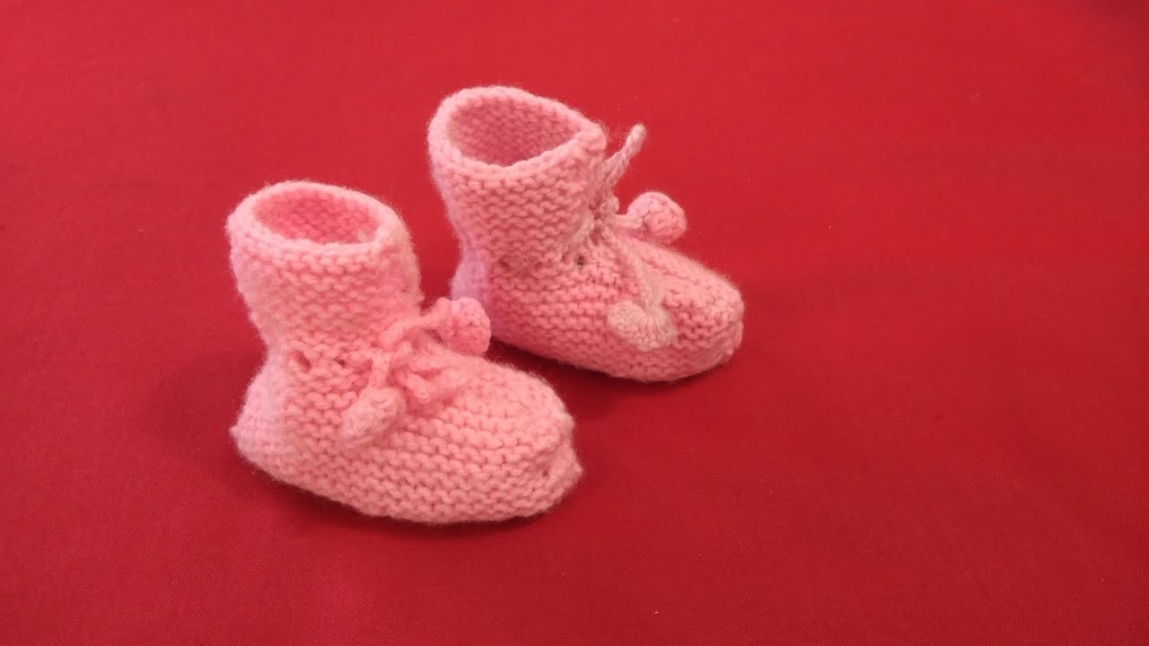 Baby shoes knitting pattern #trending #baby #hindi