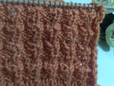 Beautiful knitting pattern gents & ladies sweater #easyknittingpattern