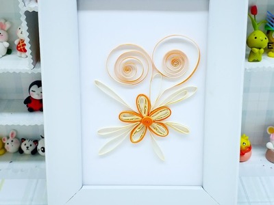 Beautiful quilling cards with ranunculus flower decoration | Quilling Basic Flower Tutorial