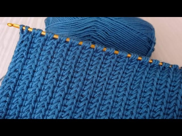 Beautiful ???????? Very Easy and fast Tunusian Crochet pattern bayb blanket cardigan making for beginners