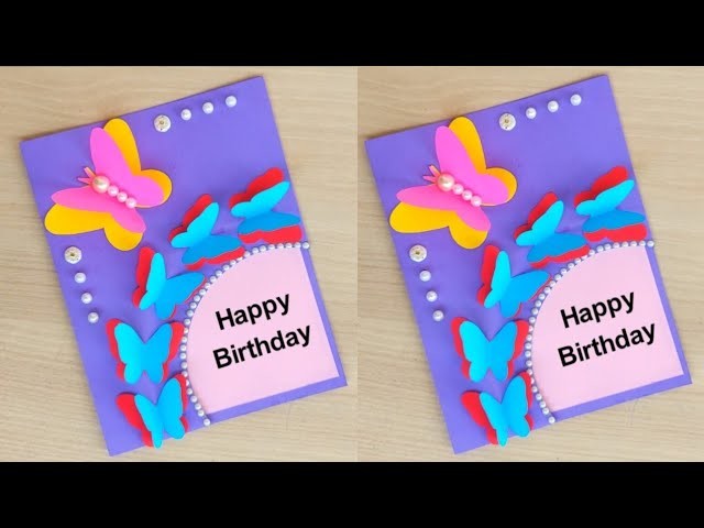 Card Making Ideas || Happy Birthday Card Ideas || Easy Handmade Birthday Greeting Card Making Ideas