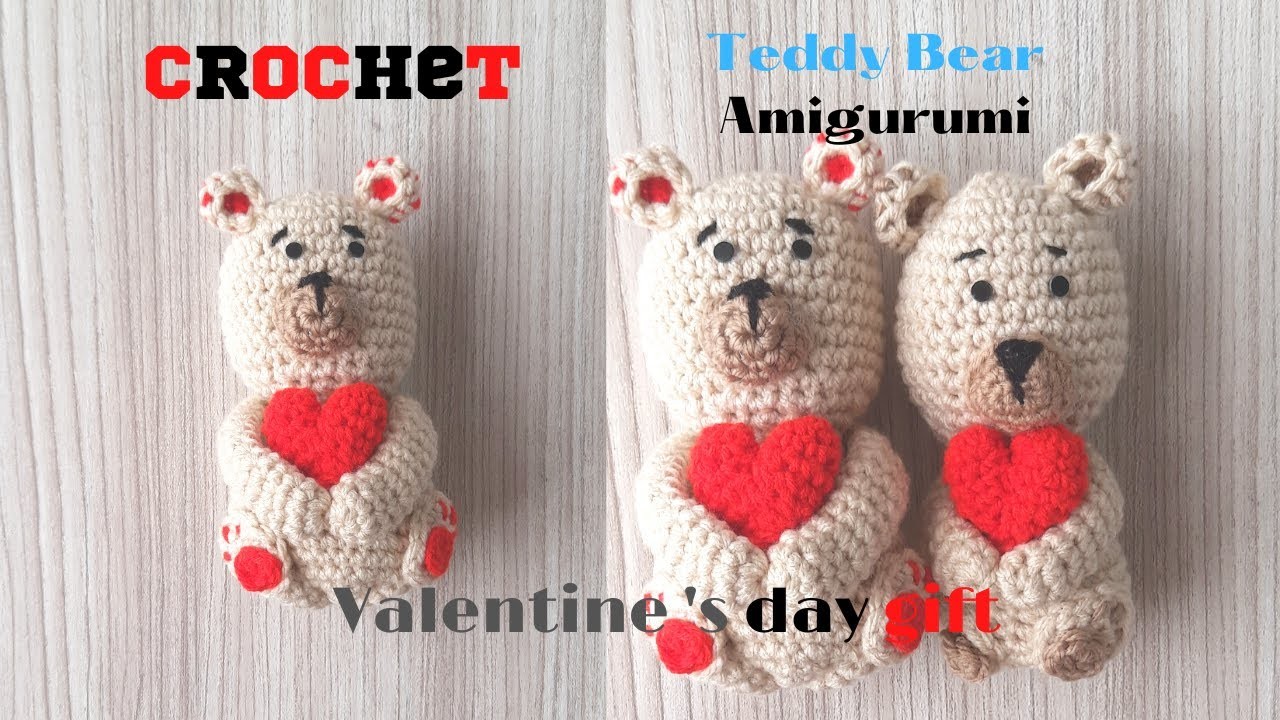 Crochet amigurumi bear pattern free |crochet bear free #crochetamigurumi #crochetgifts #diygifts