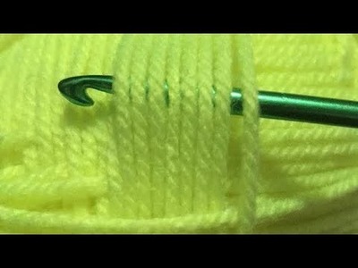 Crochet Art. easy stitch for beginners. live tutorial #77