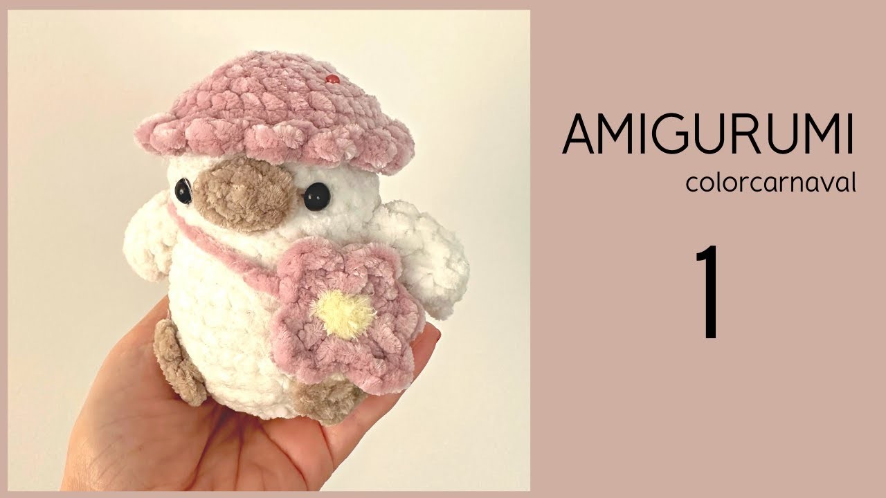 Crochet Duck With Flower Bag | Part 1