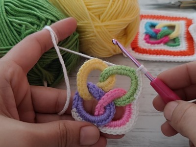 Crochet Revolution ???? Super EASY Amaze Yourself with This Beginner - Friendly Granny Square Pattern!