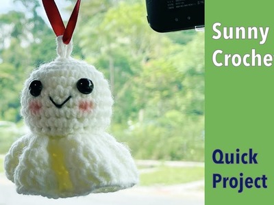 Crochet Sunny Doll Car Hanging Accessories for Beginner Pattern