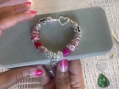 Design with me my Pandora Valentines Bracelet!