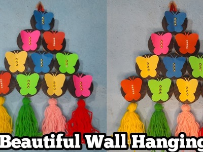 DIY Butterfly Wall Decor with Rs-0 Cost ||Cardboard crafts Easy #handmade #craft #diy #trending