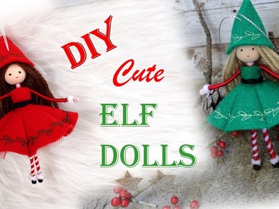 DIY Elf Dolls - How to make fairy dolls |  Huong Harmon