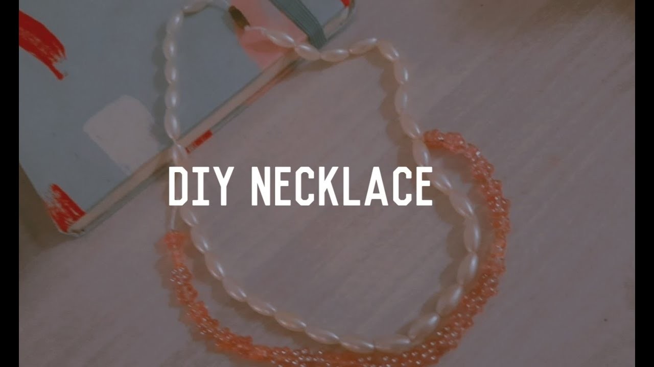 DIY necklace daizyD