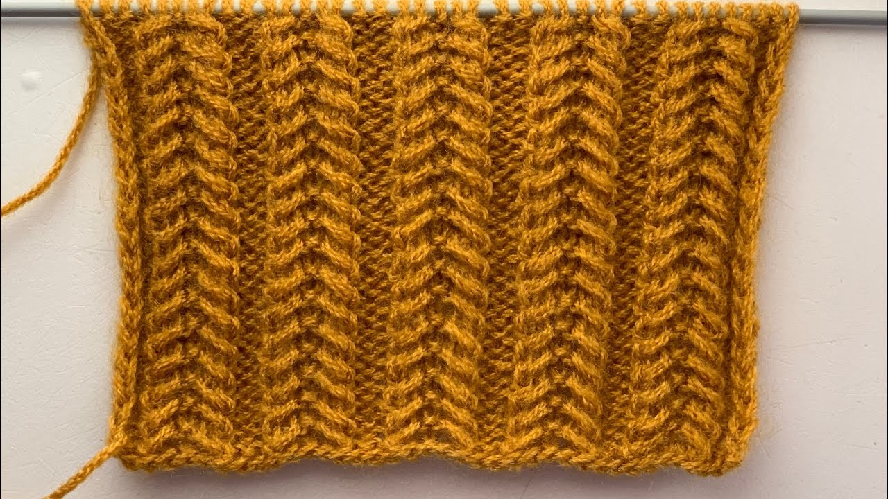 Easy Knitting Pattern.Design