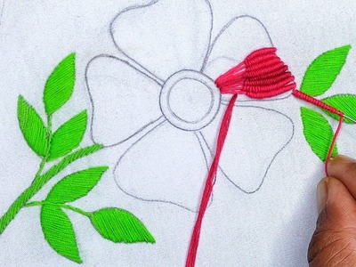 Fantastic Hand Embroidery Flower Work | Stitch Embroidery Designs | Hand Embroidery Designs