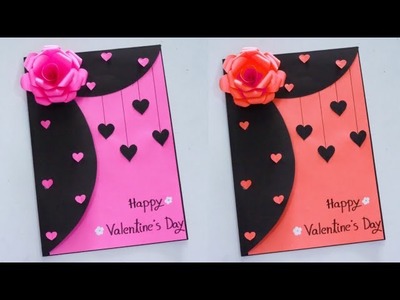 How To Make Valentine's Day Card. Handmade Valentine's Day Card. Valentine's Day Card Making ????