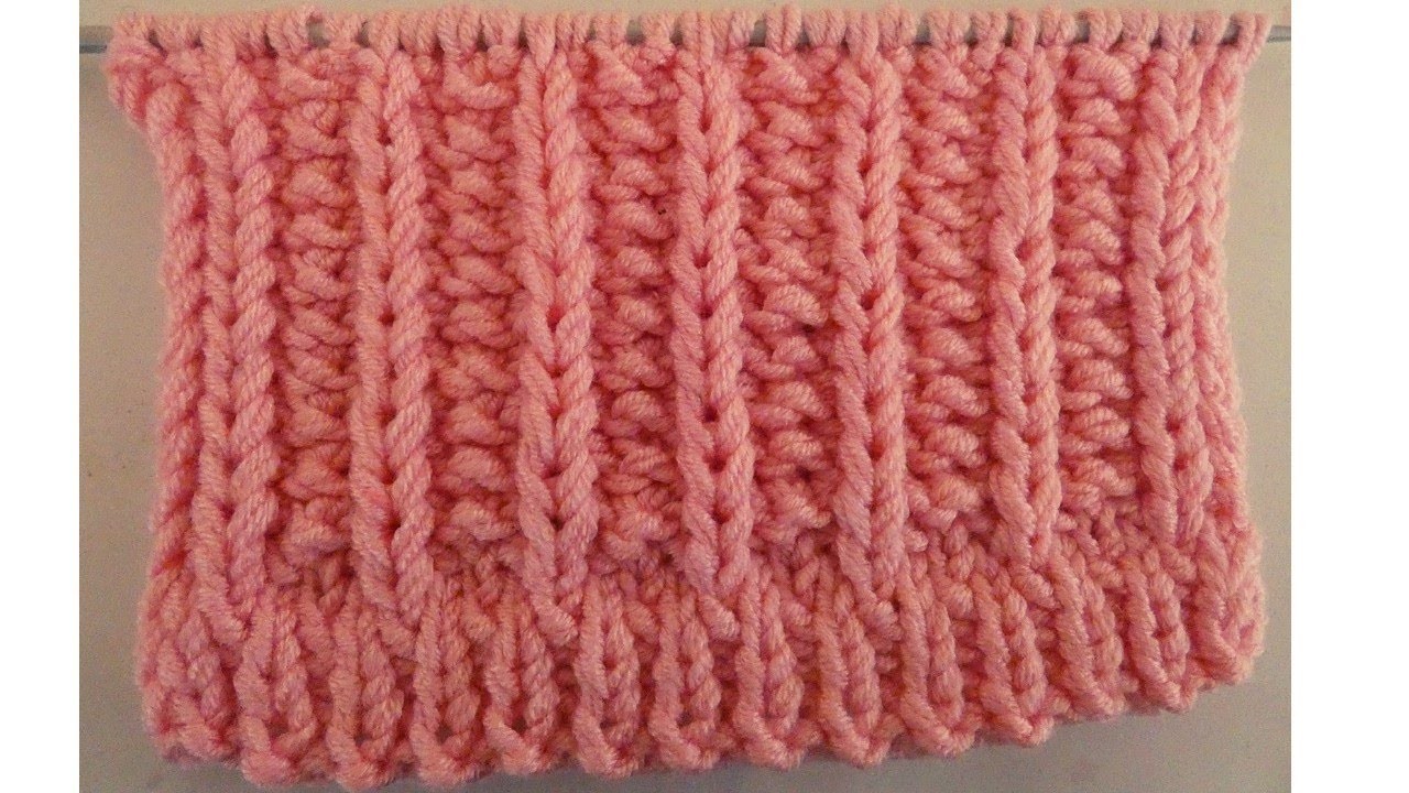 Knitting stitch pattern