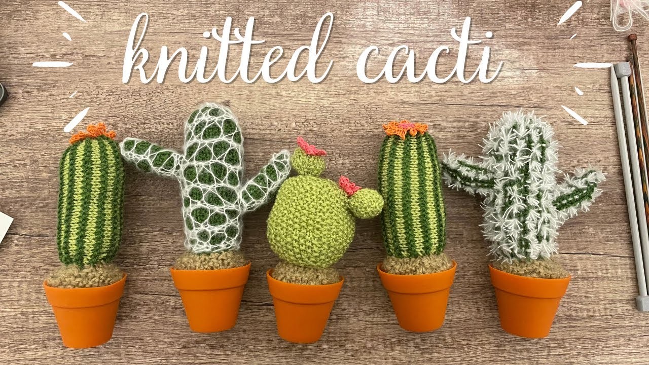 Let’s make some knitted cacti ????