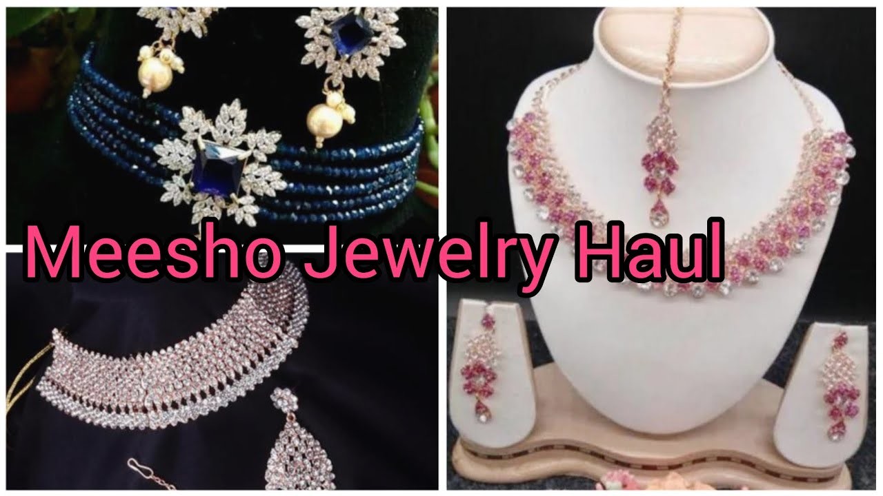 Meesho Jewelry Haul | Meesho super stylish Jewelry under 400.-rs only