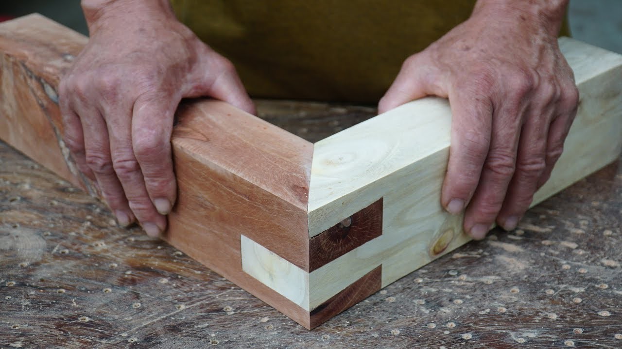 Perfect Handmade Woodworking Joints, IMPOSSIBLE Hand Cut Joints Woodworking Skills of Craftsmen