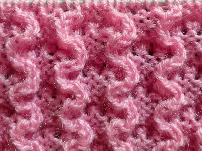 Sweater knitting pattern.design