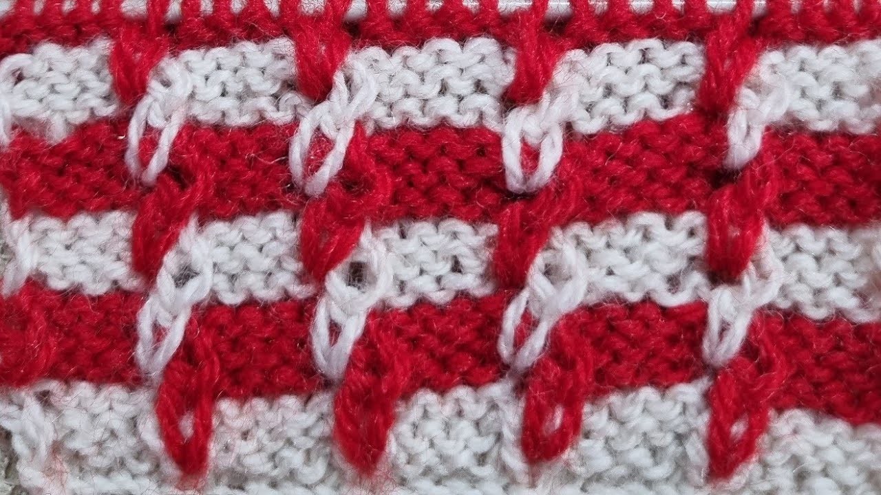 Sweater knitting pattern