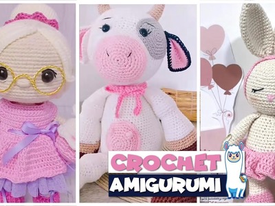 TikTok Crochet  Amigurumi ???? P L U S H I E S ???? Compilation 144 | @blu_llama