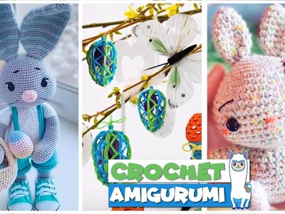 TikTok Crochet  Amigurumi ???? EASTER TOYS ???? Compilation 141 | @blu_llama