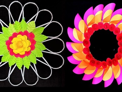 Unique Paper Wall Hanging.Paper craft For Home Decoration.Paper Flower wall hanging.Wall Decor