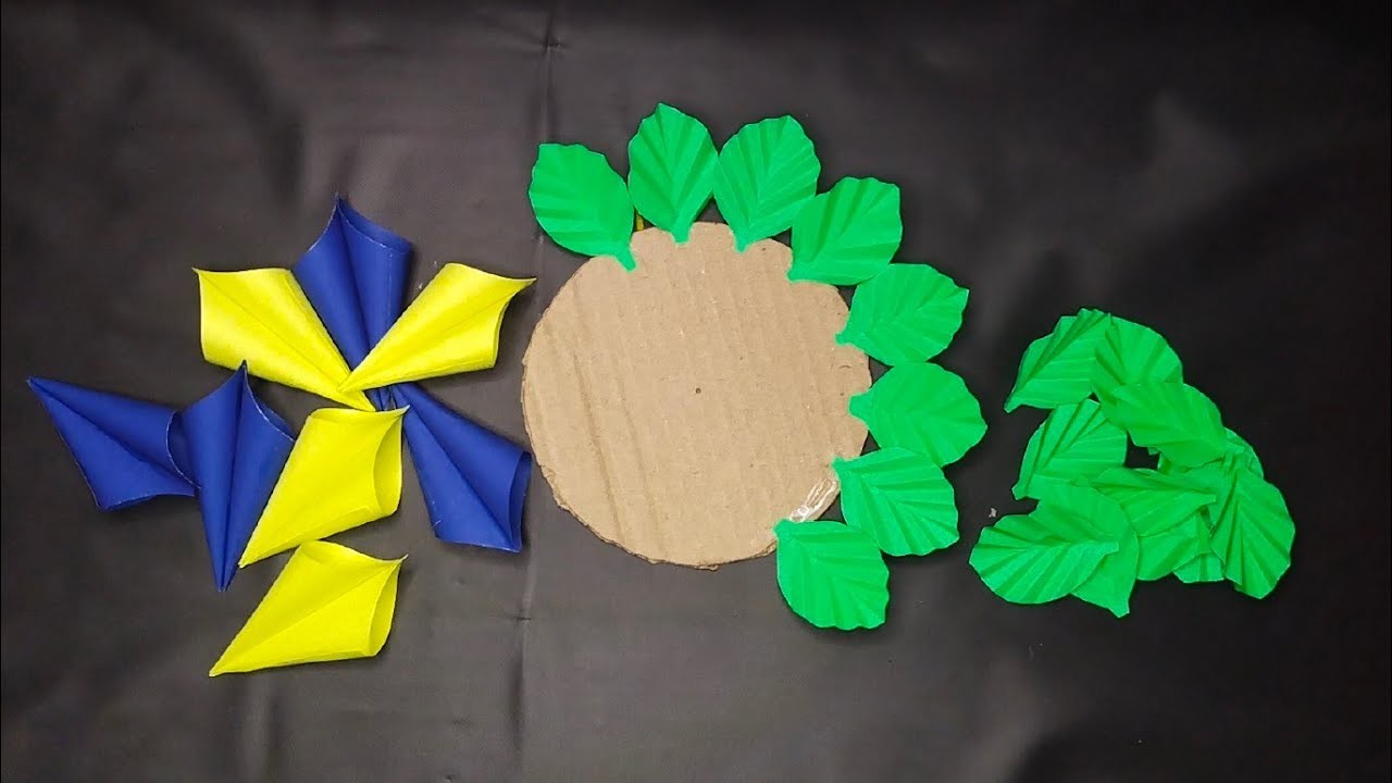 Unique Wall Hanging Craft.Paper Craft For Home Decoration.Paper Flower Wall Hanging.DIY