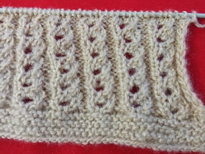 Vada pattern sweater design.Simple knitting pattern.Cardigan