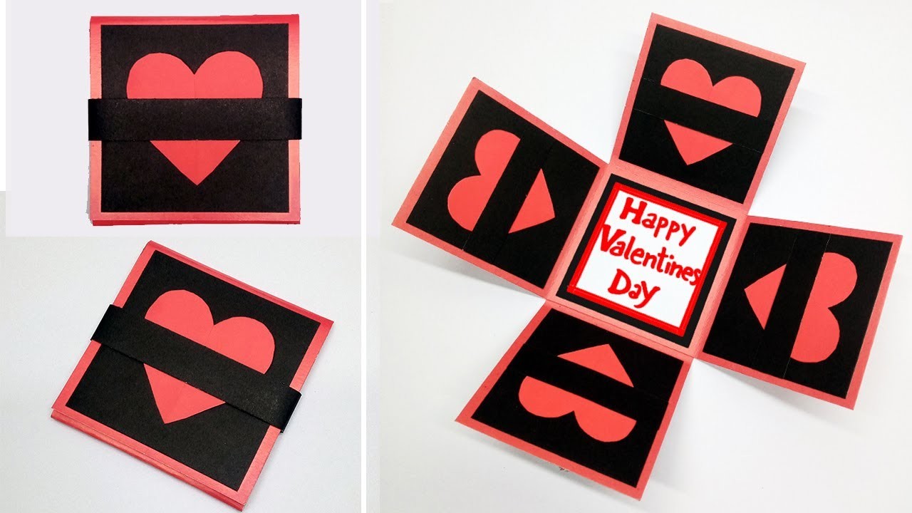 Valentines Day Card | DIY Valentine Card for Loved One | Love Greeting Cards Latest Design Handmade
