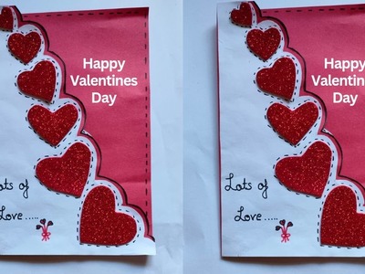 Valentines Day Card. Valentine Gift Ideas.Easy Card Making. Handmade Greeting Card#diy #viralvideo