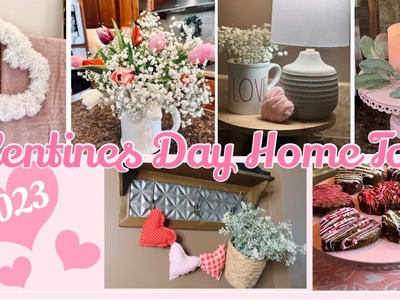 Valentines Day Home Tour 2023.Diy Valentines Day Decor Ideas. Valentines Day Sweet Treat