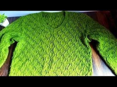 Very Beautiful Knitting Pattern For Gents Sweater and Ladies Cardigan #knitting #Designforsweater