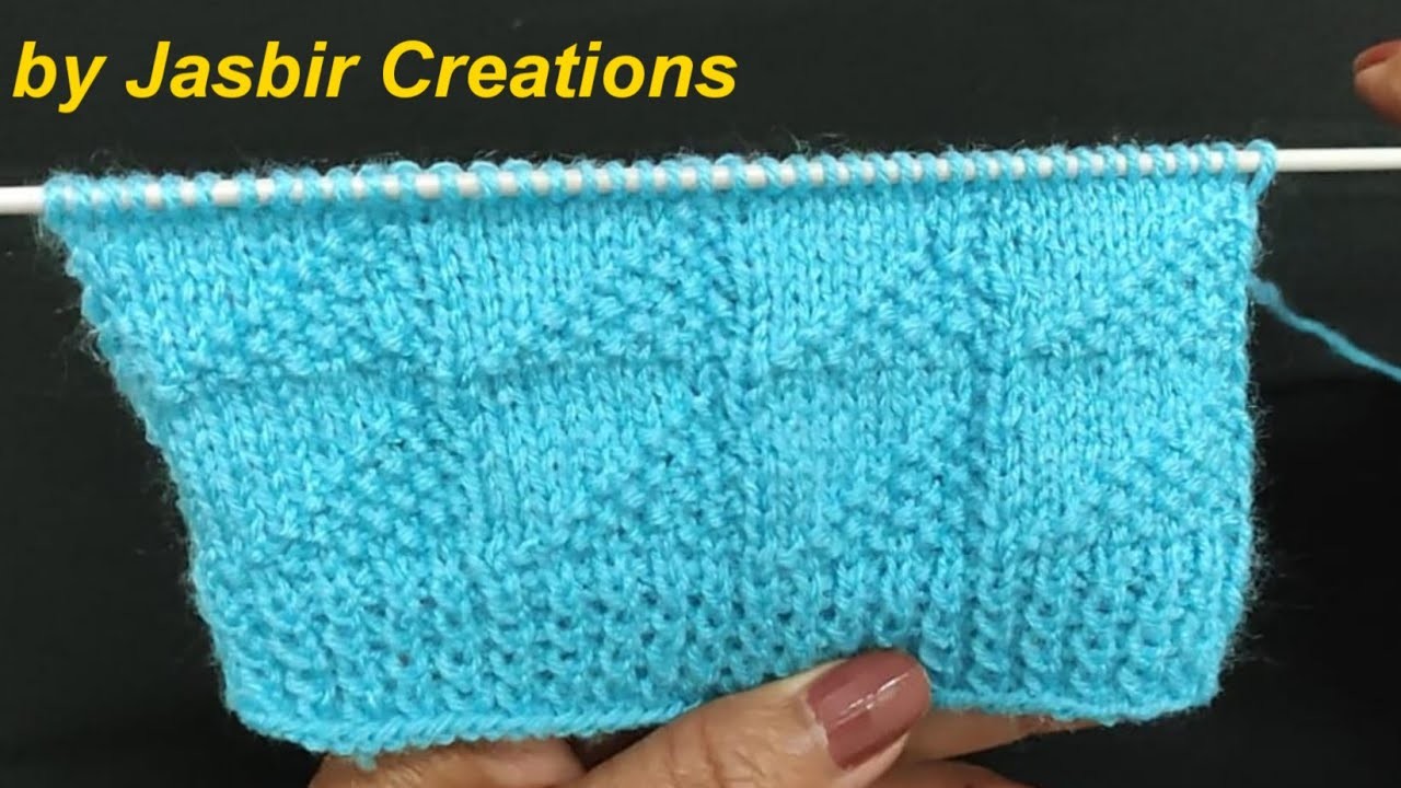 Very Easy Knitting Stitches Pattern for Sweater (Hindi) Jasbir Creations